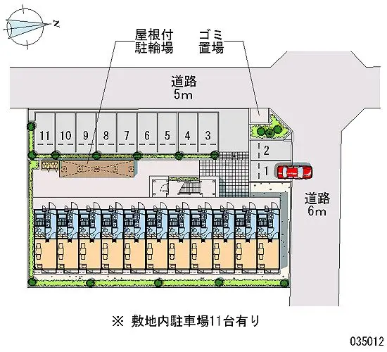 ★手数料０円★相模原市緑区相原３丁目　月極駐車場（LP）